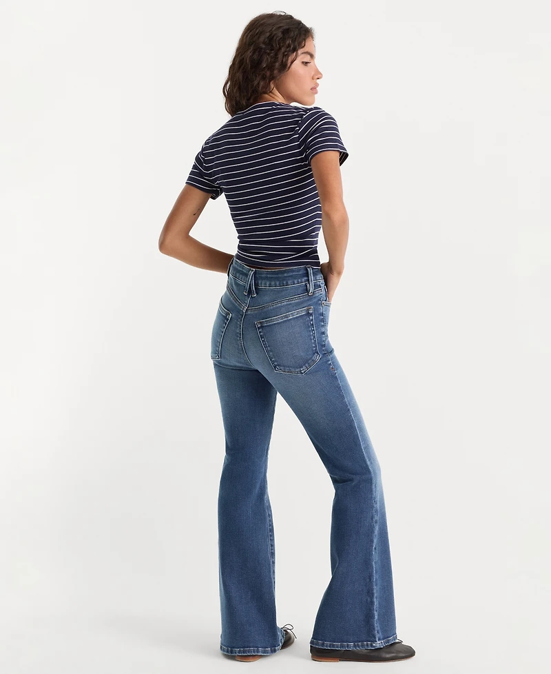Good American Women's Soft Tech Flare Jeans