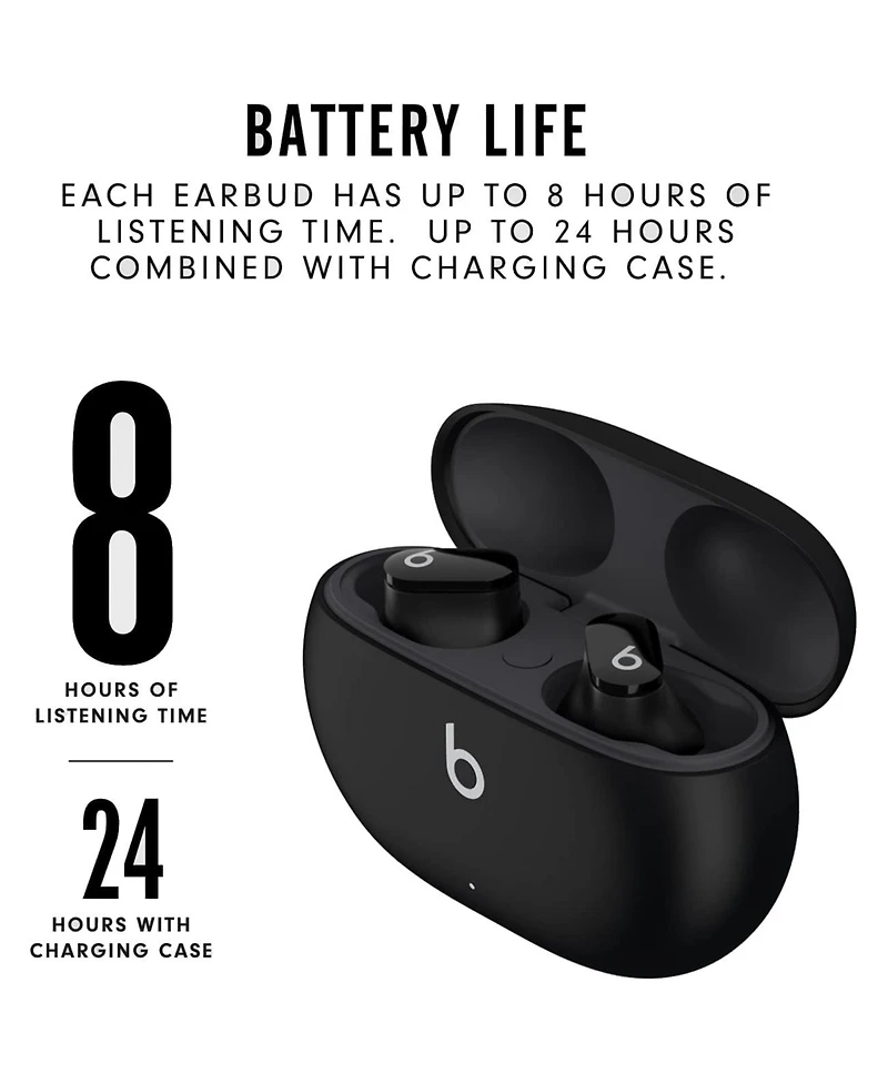 Beats Studio Buds Totally Wireless Noise Cancelling Earbuds