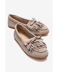 Forever & Always Shoes Women's Evelyn Leather Loafer