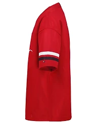 Tommy Hilfiger Boys' 8-20 Logo Mesh Jersey T-Shirt