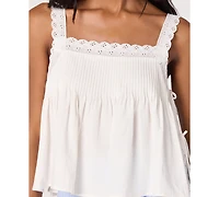 Astr the Label Women's Side-Tie Sleeveless Top