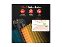 Mondawe 1500W Ptc Fast Heating Space Heater with Remote Control