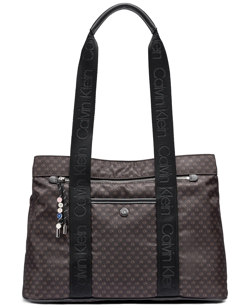 Calvin Klein Caius Magnetic Large Tote Handbag