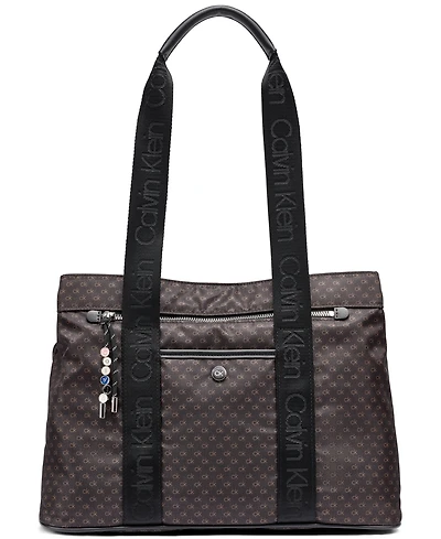 Calvin Klein Caius Magnetic Large Tote Handbag