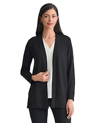 Jones New York Womens Relaxed Open Cardigan