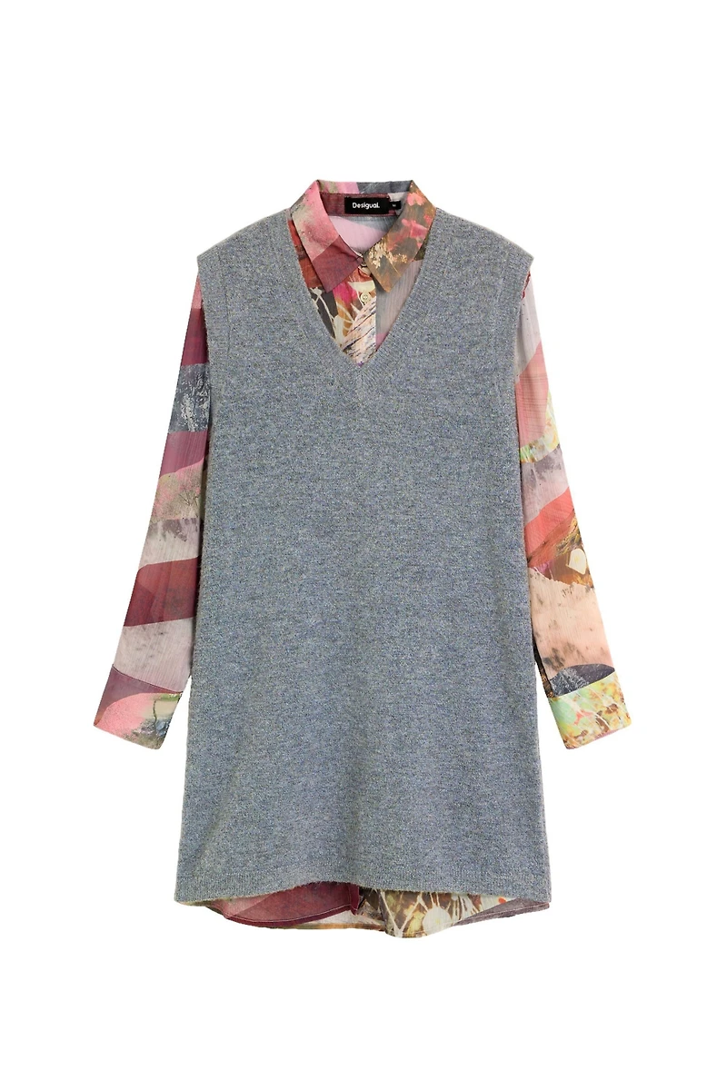 Desigual Women's Combined Shirt Dress