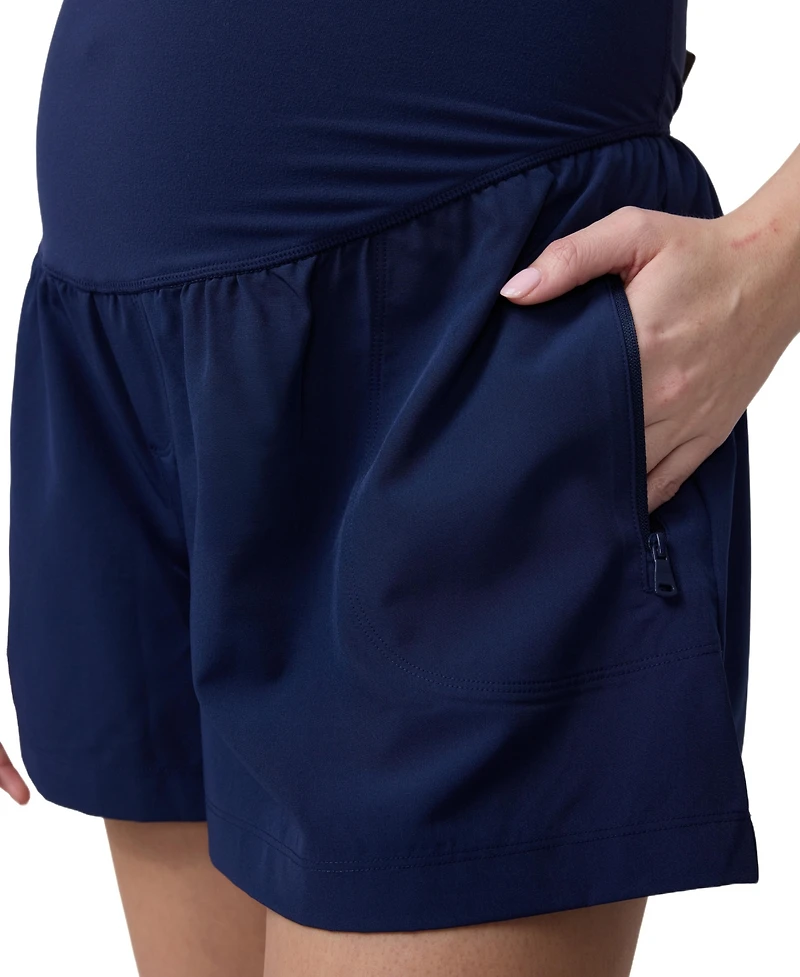 Ingrid + Isabel Maternity Athletic Woven Short