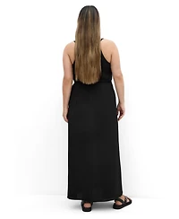 City Chic Women's Plus Divine Overlay Maxi Dress