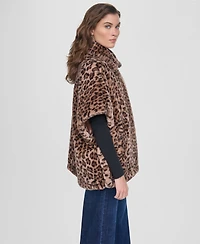 Dkny Jeans Women's Asymmetrical Two-Button Front Jacket