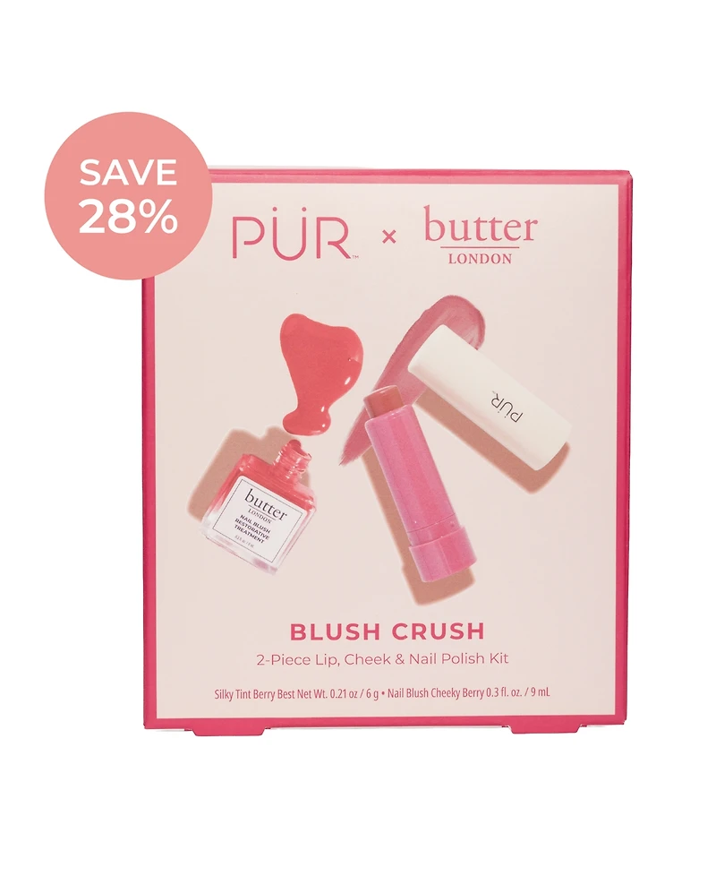 PUR Minerals 2-Piece Nail, Lip and Cheek Set