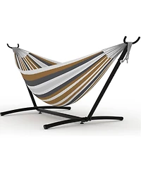 gaomon Portable Double Hammocks with Carrying Bag for Outside, 450 lbs Capacity