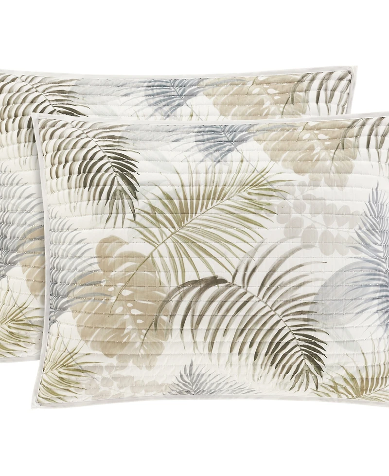 Salt Life Hatteras Floral 3-Piece Quilt Set, King/California King
