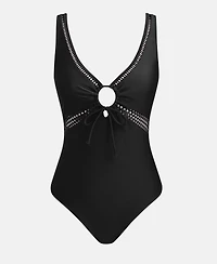 Cupshe Women's One-Piece Swimsuit Lace-up Front