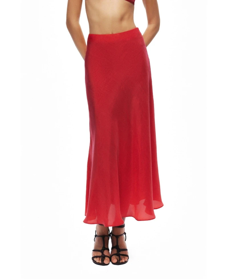 Nocturne Women's Pleated Midi Skirt
