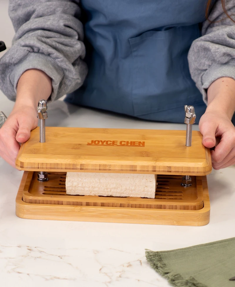 Joyce Chen Burnished 10.5" Bamboo Tofu Press