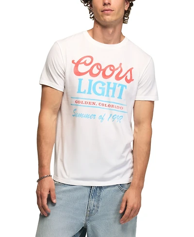 Lucky Brand Men's Coors Light Summer Graphic T-Shirt
