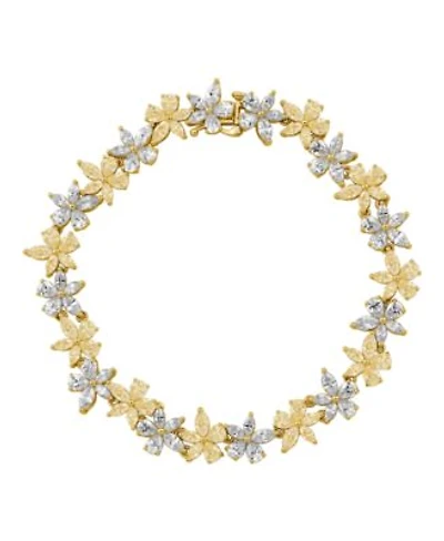 Arabella Yellow White Cubic Zirconia Bracelet Coleection