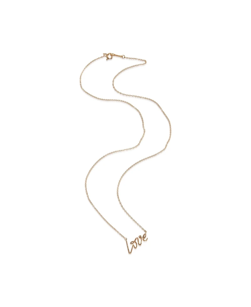 Pre-Owned Tiffany & Co Rose Gold Paloma Picasso Graffiti Love Pendant