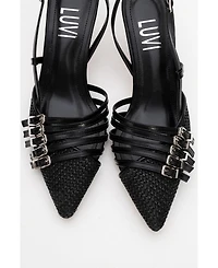 Prologue Shoes Zenith Slingback Pointed Toe Pump