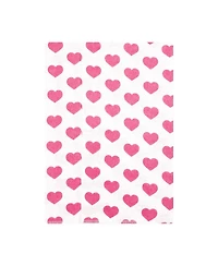 Hudson Baby Girl Cotton Poly Flannel Burp Cloths 4-Pack
