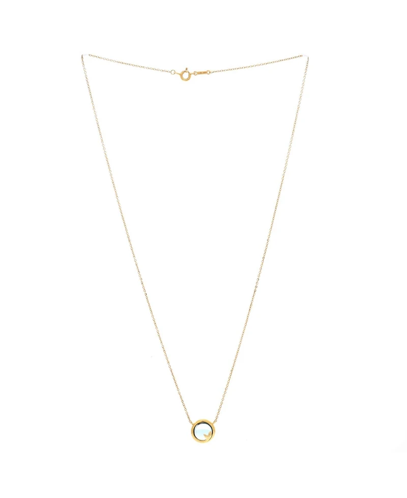 Pre-Owned Tiffany & Co Paloma Picasso Olive Leaf Pendant Necklace