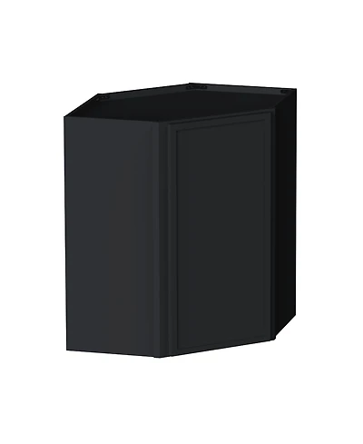 Boyel Living 30 Inch Height Wall Diagonal Corner Cabinets, Ready to Assemble Kitchen Cabinet with Solid Wood Frame, Soft-Close Slides and Hinge