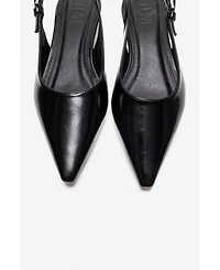 Prologue Shoes Women's Jenna Slingback Pointed Toe Pump