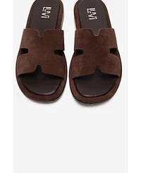 Forever & Always Women's Shoes Brio Leather Slide
