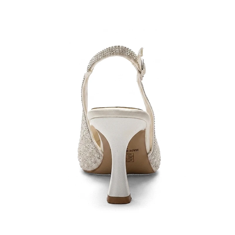 Prologue Shoes women's Linnea Stiletto Slingback Pump