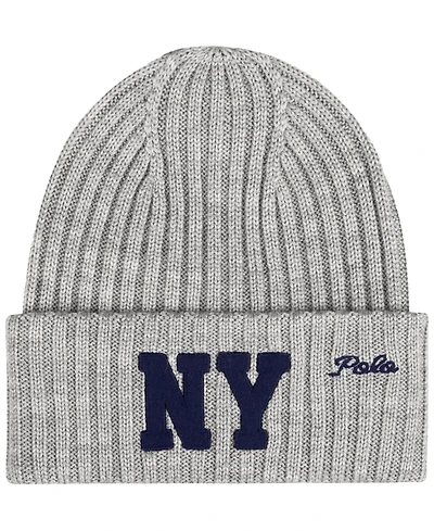 Polo Ralph Lauren Men's Ny Rib-Knit Beanie