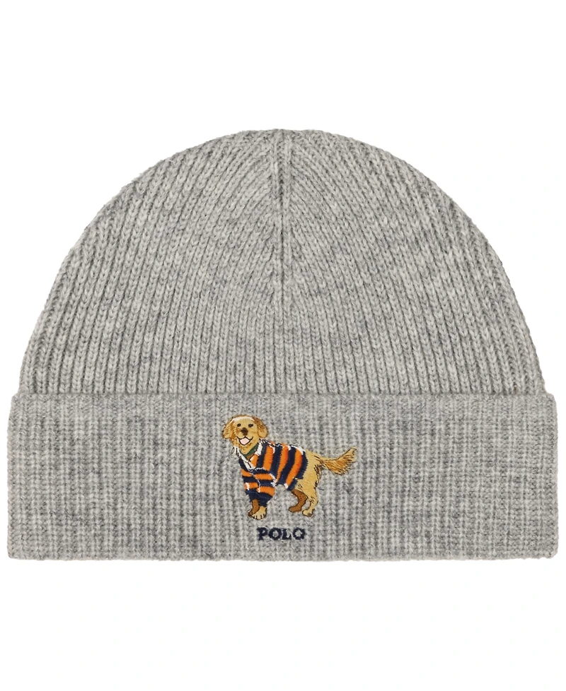 Polo Ralph Lauren Men's Golden Retreiver Beanie Hat