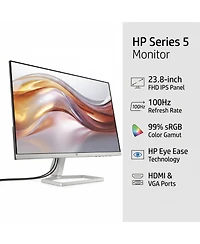 Hp Series Monitor Display Flicker-Free, Ideal for Home and Business