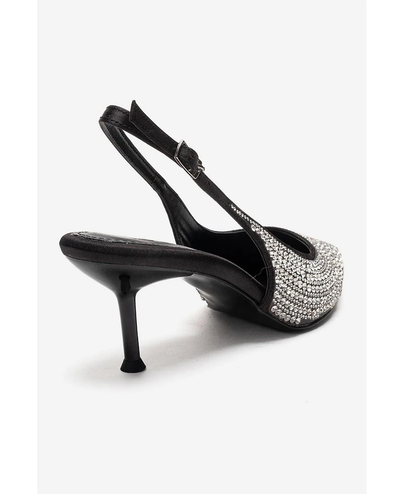 Prologue Shoes women's Yasmina Embellished Stiletto Pump