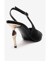 Prologue Shoes women's Amore Slingback Stiletto Pump