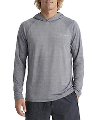 Spyder Men's Birdseye Heather Hooded Long-Sleeve Rashguard