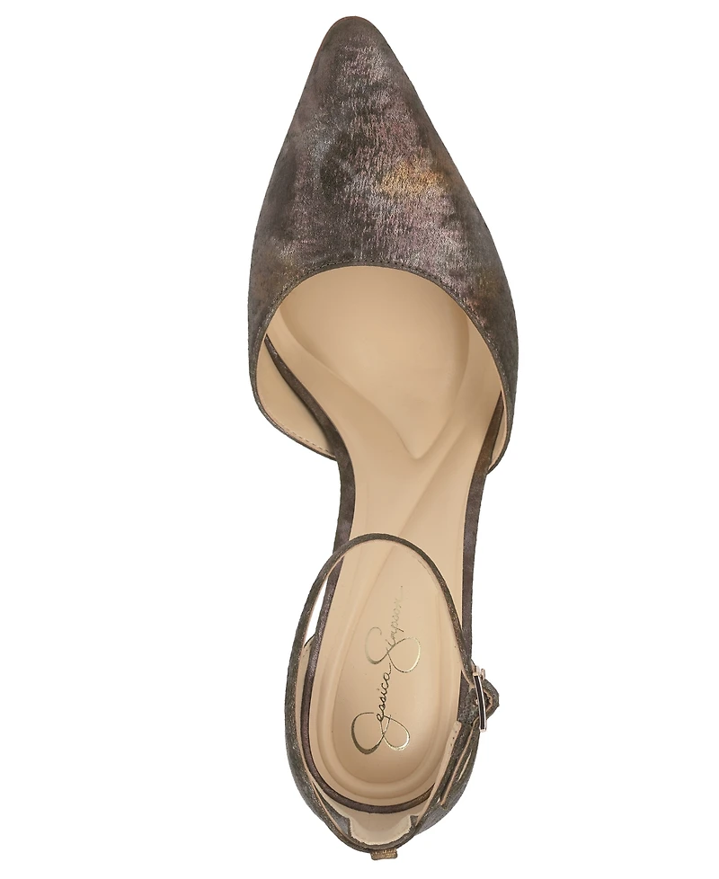 Jessica Simpson Women's Kelusa Two-Piece Blade Heel Pumps