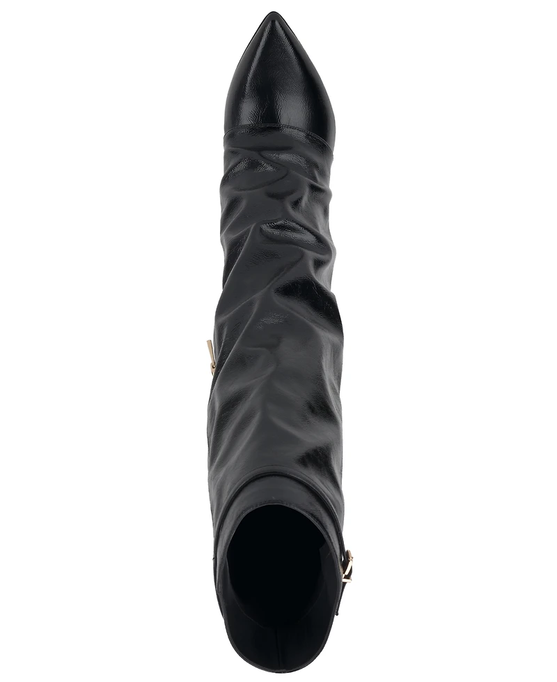 Jessica Simpson Women's Paeril Tall Wide-Calf Slouch Stiletto Boots