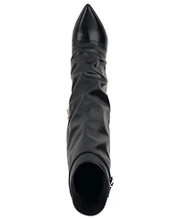 Jessica Simpson Women's Paeril Tall Wide-Calf Slouch Stiletto Boots