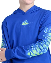 adidas Boys' 8-20 Long-Sleeve Hoodie