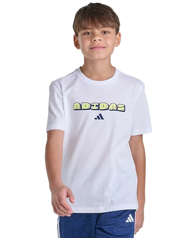 adidas Boys' 8-20 Short-Sleeve T-Shirt