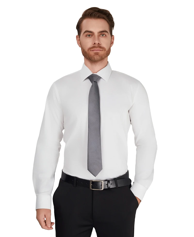 Alfani Men's Long-Sleeve Solid Dress Shirt, Macy's Exclusive