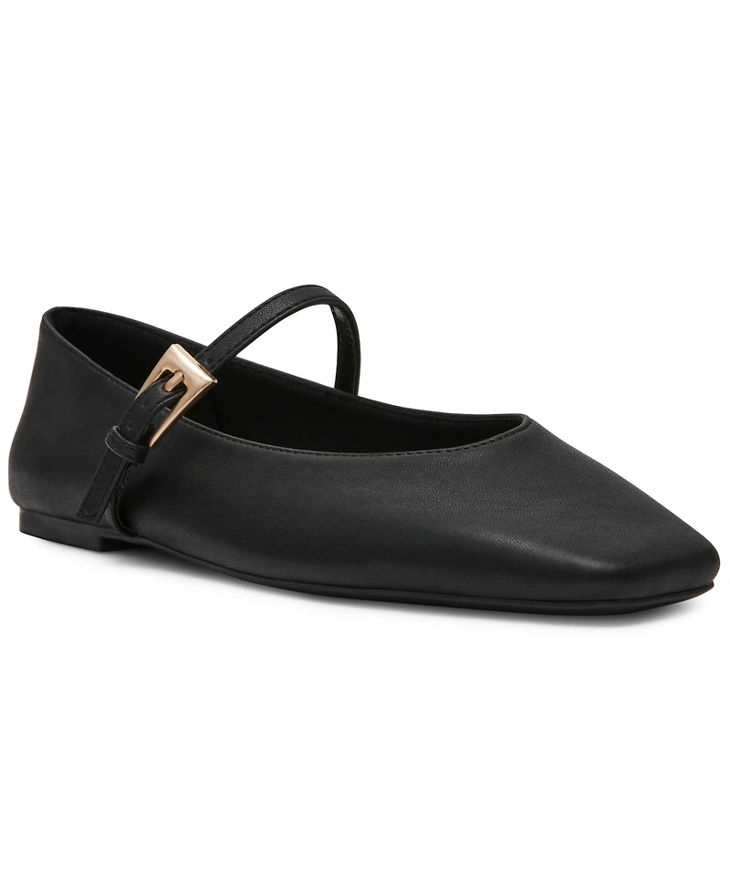 Dv Dolce Vita Women's Fabes Buckle Mary Jane Flats