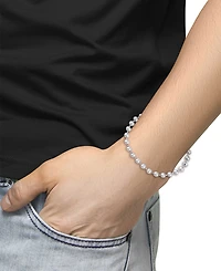 Effy Collection Men's Pendant Bracelet in Sterling Silver