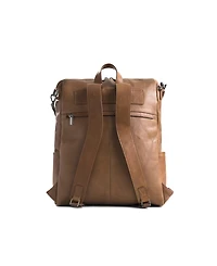 Velez Saba Top Grain Leather Mini Backpack Shoulder Bag Purse
