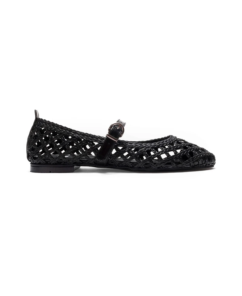 Prologue Shoes Women's Doux Woven Ballet Flat