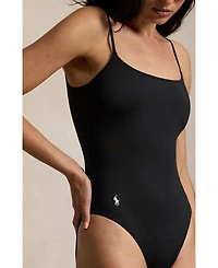 Polo Ralph Lauren Women's Spaghetti Strap One-Piece Swimsuit