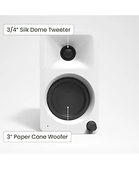 Kanto YU6 Powered Desktop Speakers with Bluetooth and Phono Preamp