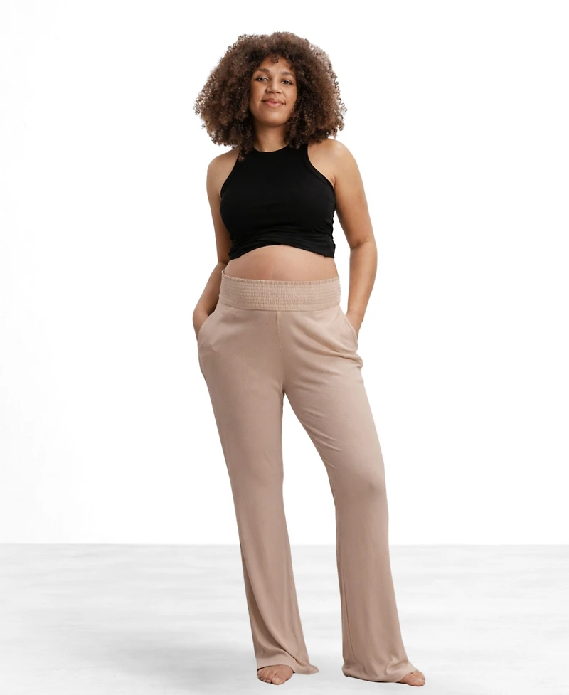 Nom Maternity Super Soft Rib Pant