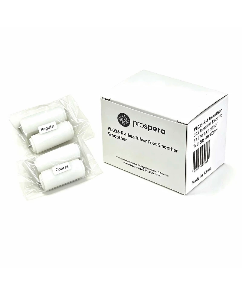 Prospera Refill Heads for Electric Foot Smoother