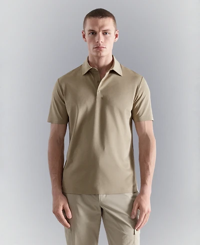 Mango Men's Coolmax Slim-Fit Polo Shirt
